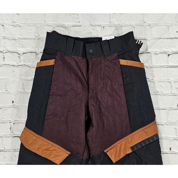 Nike Jordan Brown Cosy Nylon Utility Pants DJ2731-203 WOMENS SIZE SMALL - Picture 2 of 11